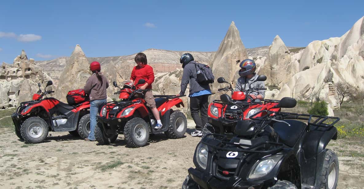 Cappadocia: Quad Bike Safari Tour - Sword Valley and its sharp-edged fairy chimneys