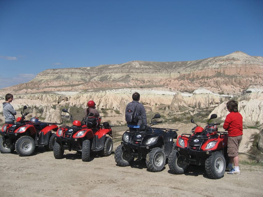Cappadocia: Quad Bike Safari Tour - Red Valley adds color and room for photos