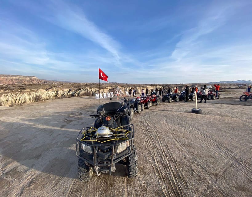 Cappadocia: Quad Tour in Cappadocia Valleys - Kılıçlar Valley and the rock-carved monastery