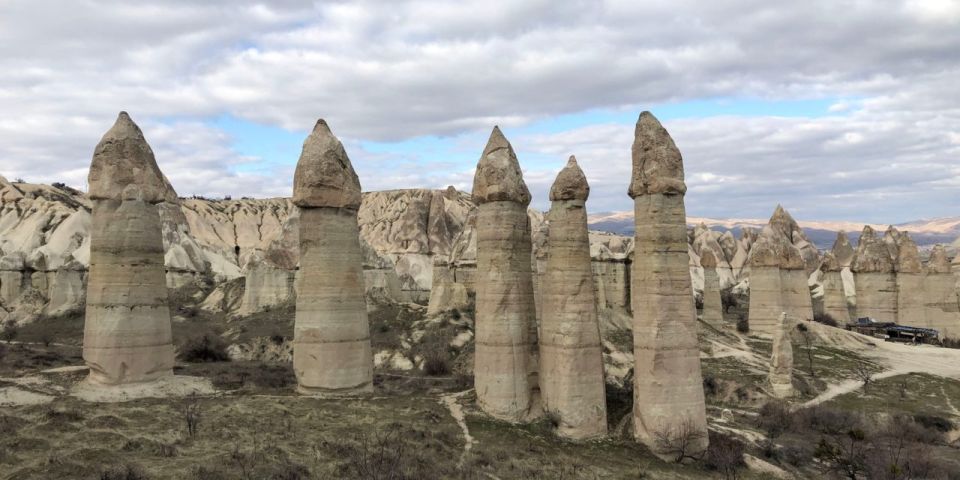 Cappadocia: RED & GREEN MIX TOUR - Love Valley: strange rock shapes and a quick photo stop