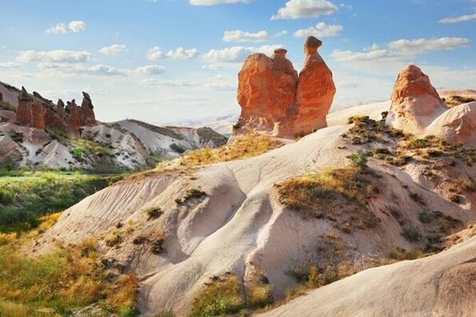 Cappadocia Red & Green Tour in One Day Guided By A Local Expert - Uchisar Castle rises above the surrounding rock