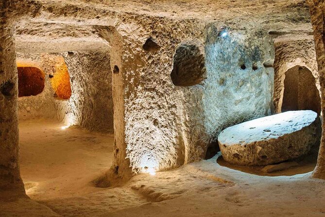 Cappadocia Red & Green Tour in One Day Guided By A Local Expert - Pasabag shows Cappadocia’s famous fairy chimneys