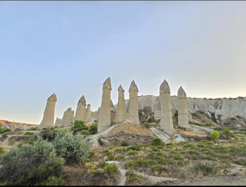 Cappadocia: Red-Line Tour with Lunch and Guide All Inclusive - Paşabağ and the tall fairy chimneys