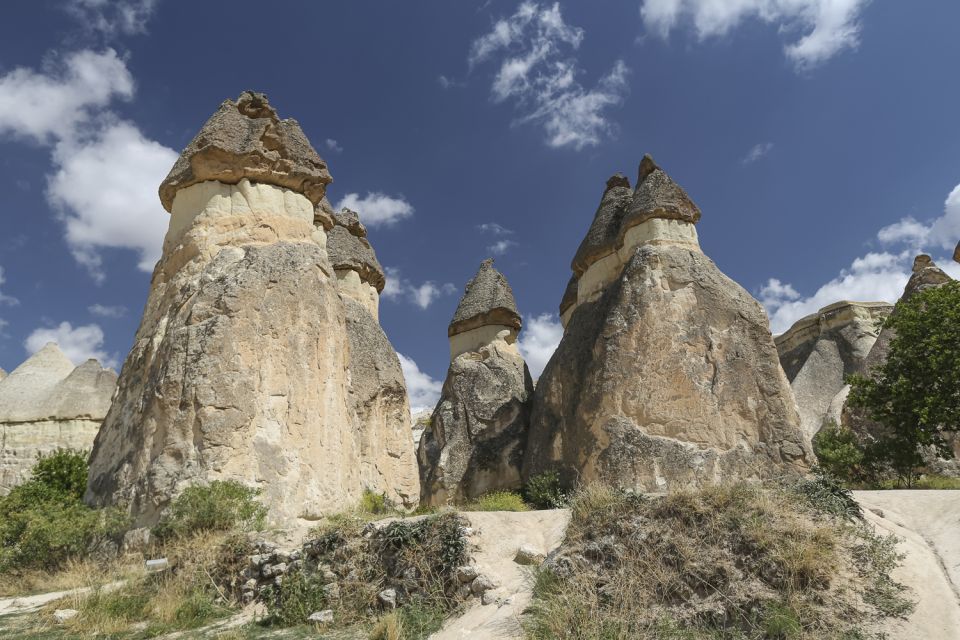 Cappadocia: Red Tour and Sunrise Balloon Tour - Pasabag and the three-headed fairy chimneys