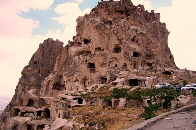Cappadocia Red Tour (North Tour) - Uchisar Castle and rooms carved into the rock