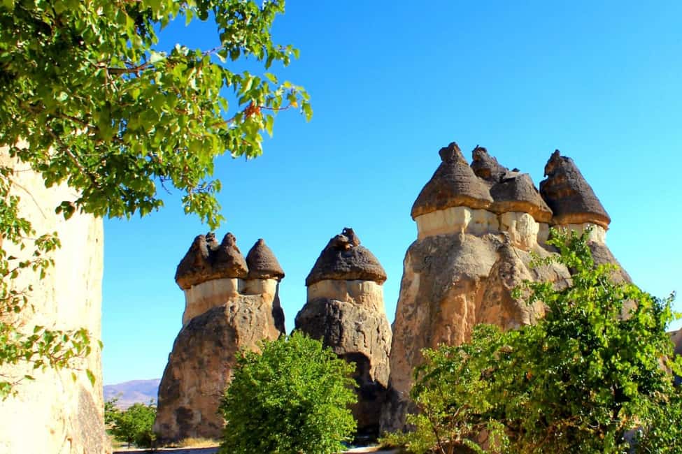 Cappadocia Red Tour without Lunch and Tickets - Pasabag and the strange shapes of Monks Valley
