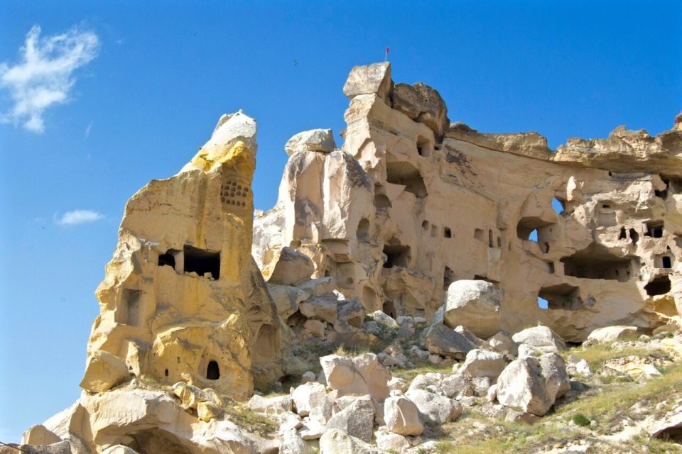 Cappadocia: Red Valley Trek and Kaymakli Underground City - Lunch breaks up the sightseeing