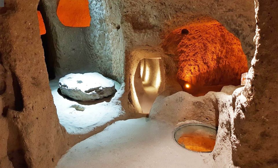 Cappadocia: Red Valley Trek and Kaymakli Underground City - Kaymakli takes the tour underground
