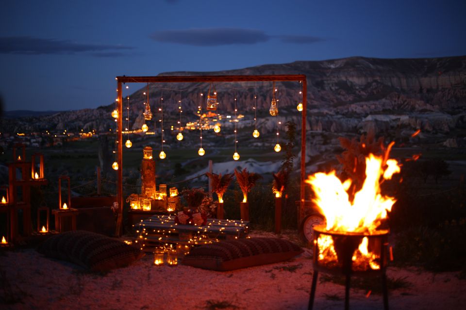 Cappadocia: Romantic Concept Dinner in the Valley - Alcohol, music, and the small practical catches