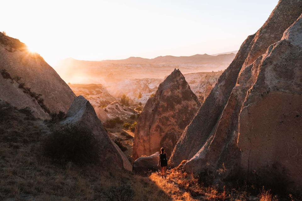 Cappadocia: Rose and Red Valley Hiking Tour - Narrow canyons, open views, and a calm walking pace