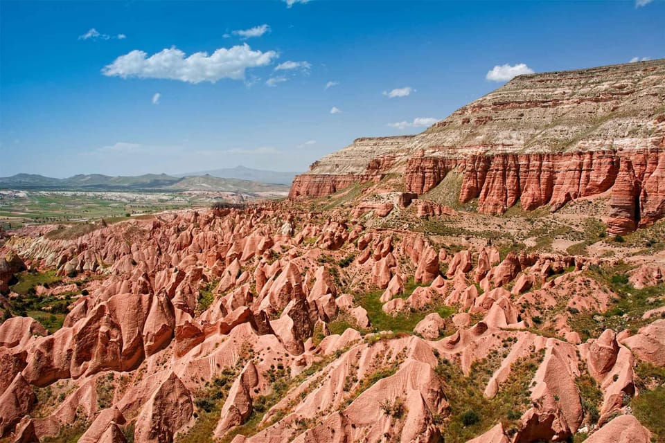 Cappadocia: Rose and Red Valley Hiking Tour - Walking through Rose Valley’s vineyards and rock corridors