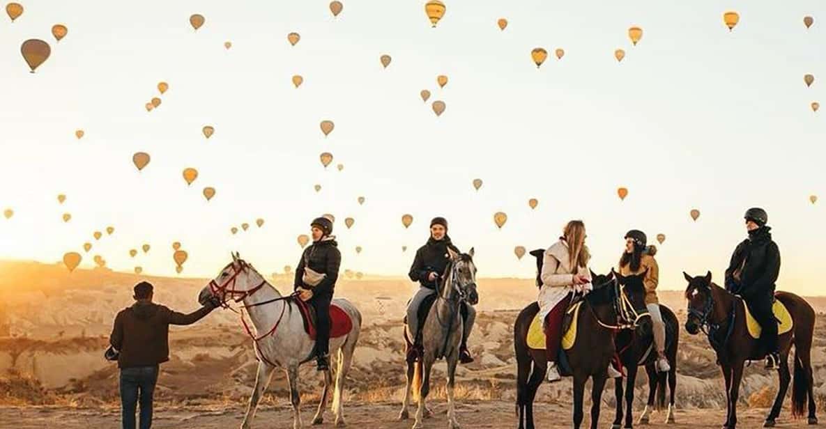 Cappadocia's Sunrise Horseback Riding - Getting matched with a horse at the ranch