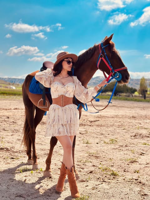 Cappadocia's Sunrise Horseback Riding - Rose Valley and Red Valley in the first light
