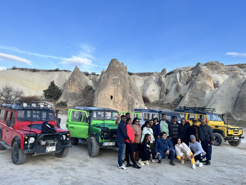 Cappadocia: Scenic Valley Tour in a Jeep - Love Valley, Sword Valley, and balloon photo stops