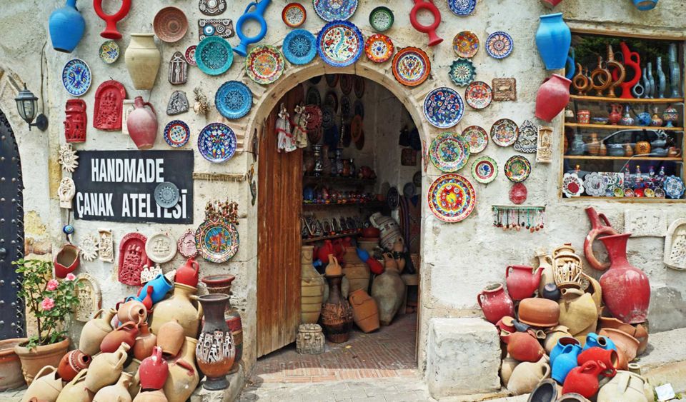 Cappadocia: Small Group Guided Full-Day Red Tour with Lunch - Uchisar Castle puts Cappadocia in view