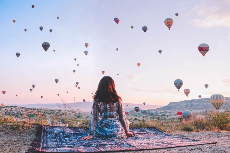 Cappadocia: Sunrise Balloon Watching Tour with Photographer - Rose Valley: watch the balloons prepare for takeoff