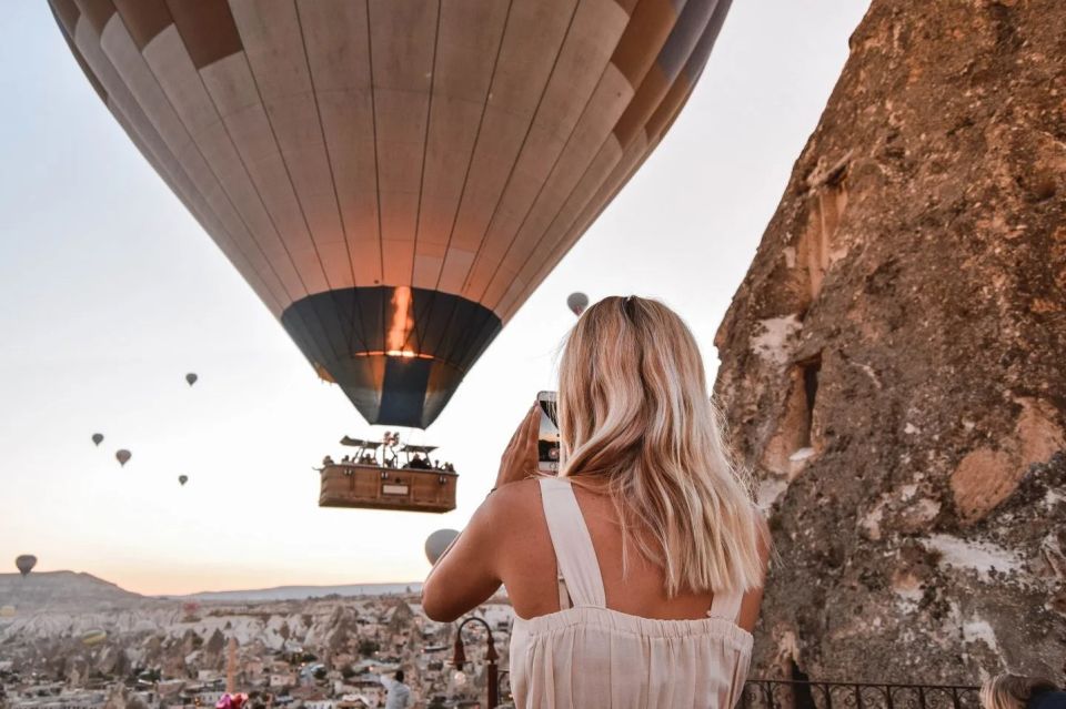 Cappadocia: Sunrise Balloon Watching Tour with Photographer - Love Valley: fairy chimneys under the morning balloons