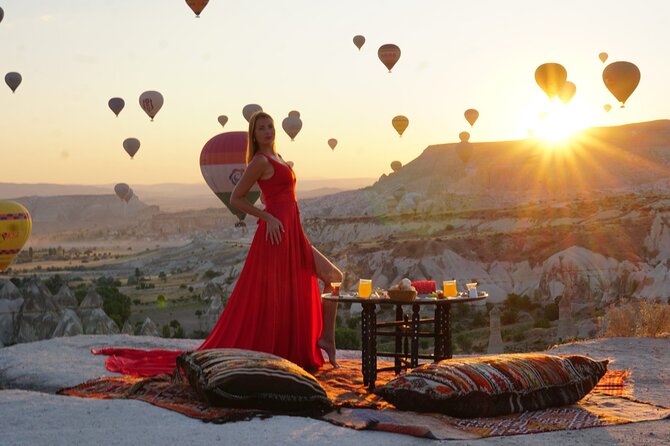 Cappadocia Sunrise Breakfast With Hot Air Balloons - Love Valley at first light