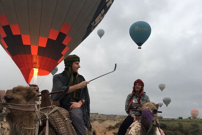 Cappadocia: Sunrise Camel Safari - Red Valley and Rose Valley from camelback