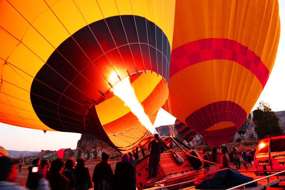 Cappadocia: Sunrise Hot Air Balloon Flight with Transfers - One hour over fairy chimneys and valleys