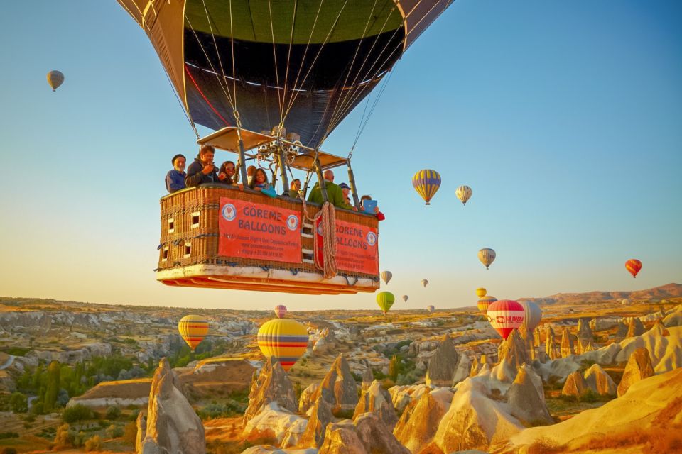 Cappadocia: Sunrise Hot Air Balloon, Göreme & Fairy Chimneys - What the flight feels like for nervous passengers