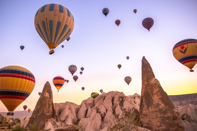 Cappadocia Sunrise Hot-Air Balloon Ride with breakfast & pick-up - One hour above Goreme, Urgup, and Uchisar