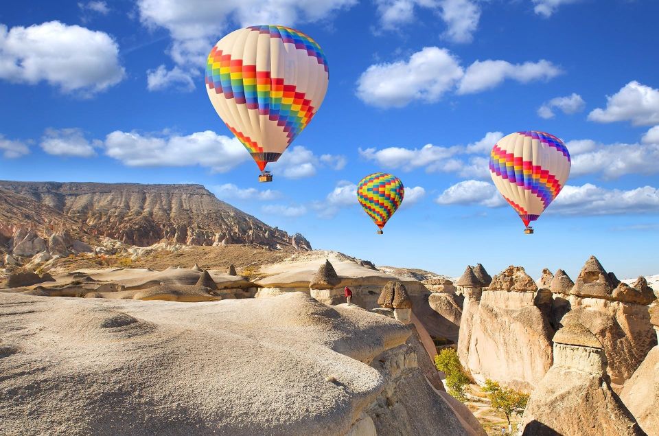 Cappadocia: Sunrise Hot Air Balloon Watching Experience - The balloon view from the ground