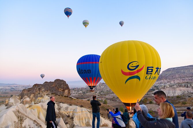 Cappadocia Sunrise Hot Air Balloon Watching Tour w/Transfer - Watching the balloons prepare for takeoff