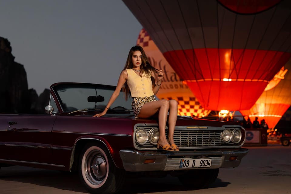 Cappadocia : Sunrise / Sunset Classic Car Tour - Sunrise, balloons, and the first light