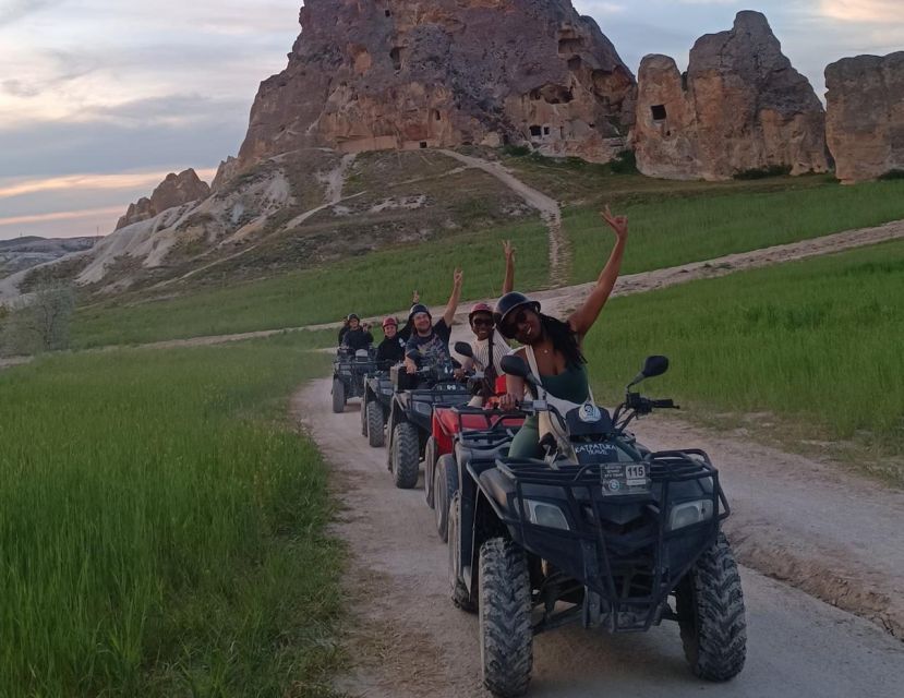Cappadocia: Sunset ATV Tour and Urgup-Goreme - Sunset from a rough track