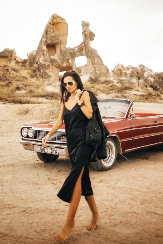 Cappadocia Sunset Classic Car Tour - Red Valley at sunset