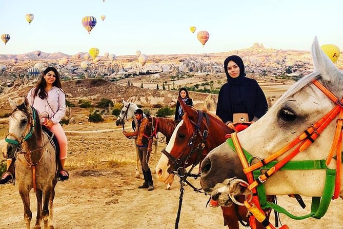 Cappadocia Sunset Horse Riding through the Valleys and Fairy Chimneys - Red Valley is the sunset payoff