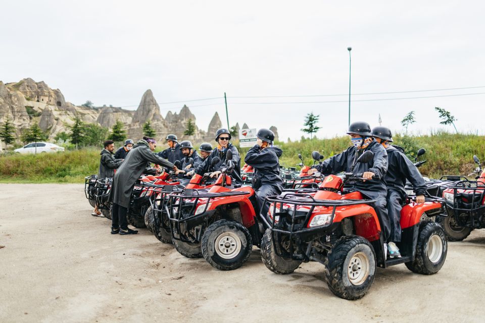 Cappadocia: Sunset or Daytime ATV Adventure Tour - The monastery and signs of Greek settlement
