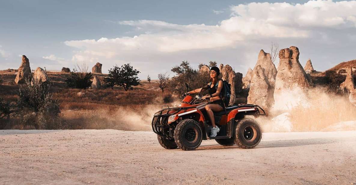 Cappadocia: Sunset Quad Bike Tour - Sword Valley and its unusual rock shapes