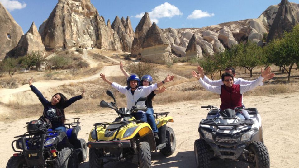 Cappadocia: Sunset Quad Bike Tour - Getting ready at the starting point