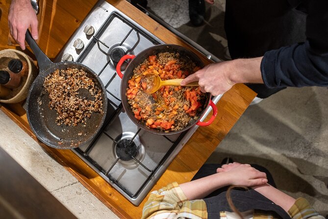 Cappadocia traditional cooking with Chef - Eating what you prepared