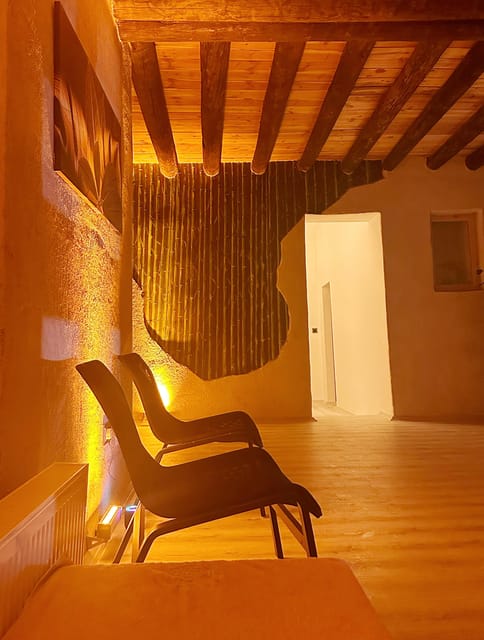 Cappadocia Turkish Bath/Hamam & Massage - Scrub, foam, and the heated marble slab