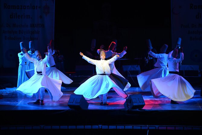Cappadocia Whirling Dervish Ceremony - Reading the dervish’s black cloak, white skirt, and tall hat