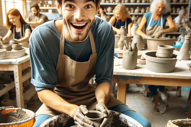 Crafting Clay: A Journey into Pottery Artistry - Coffee, tea, and local wine in a relaxed setting