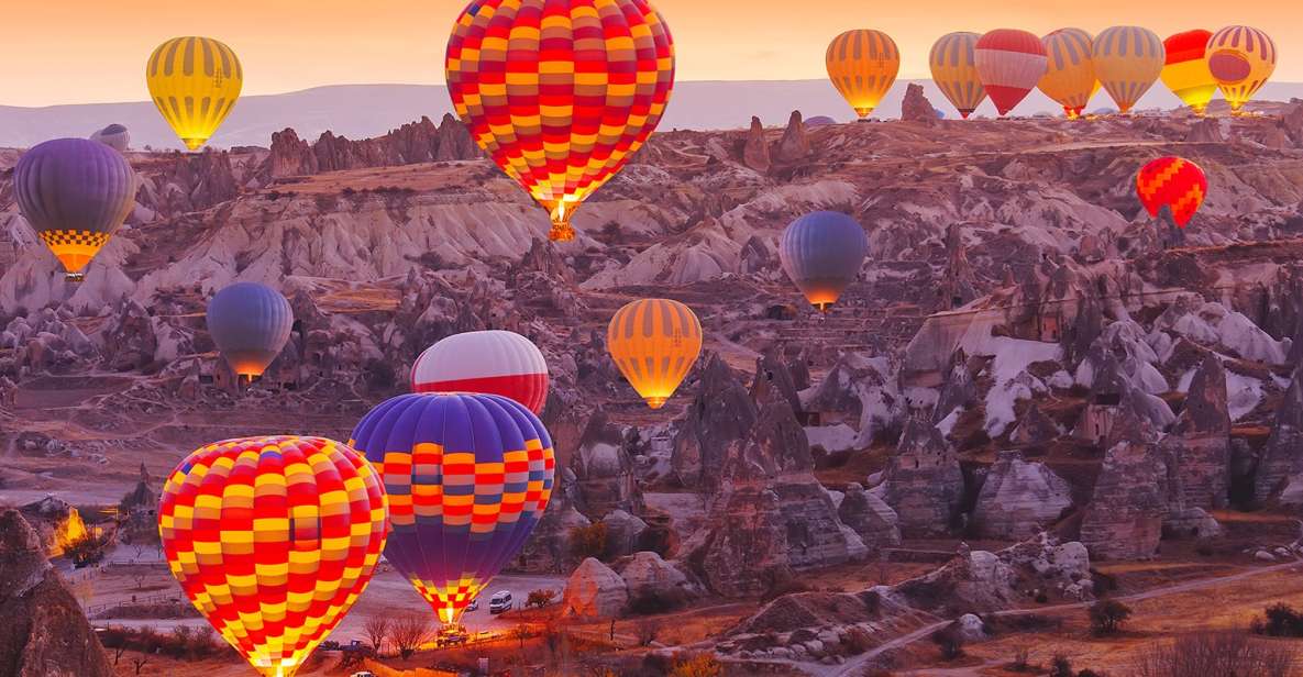 Early Morning Sunrise Hot Air Ballooning Tour of Cappadocia - A sunrise view over Goreme