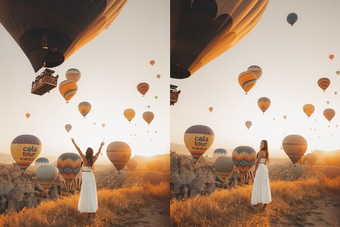 Fascinating Cappadocia Photoshoot by Private Minivan - Love Valley and the first balloon views
