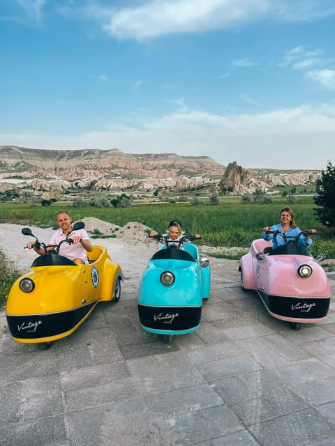 From Göreme: Cappadocia Electric Trike Tour - A little electric vehicle with a big Cappadocia view