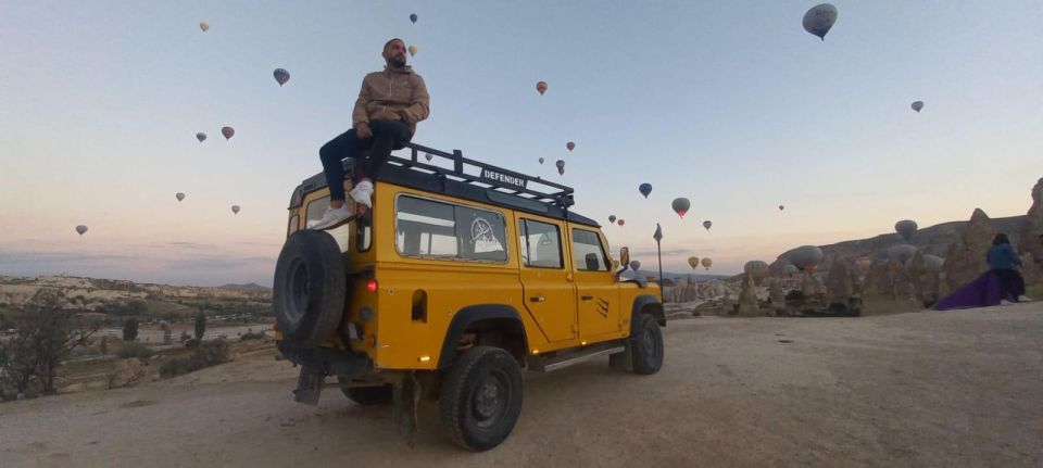 From Göreme: Cappadocia Jeep Safari Tour - Champagne, coffee, and the final pause
