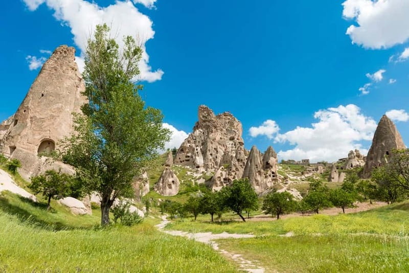 From Göreme: Cappadocia Red and Green Highlights Tour - Pasabag and Devrent Valley: two very different kinds of rock scenery
