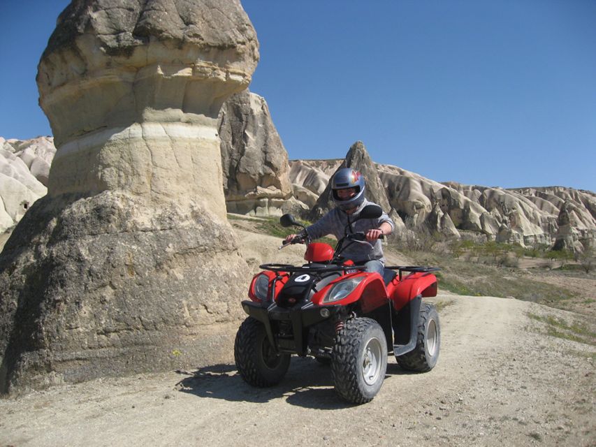 From Göreme: Cappadocia Valleys at Sunset ATV Tour - Key points at a glance