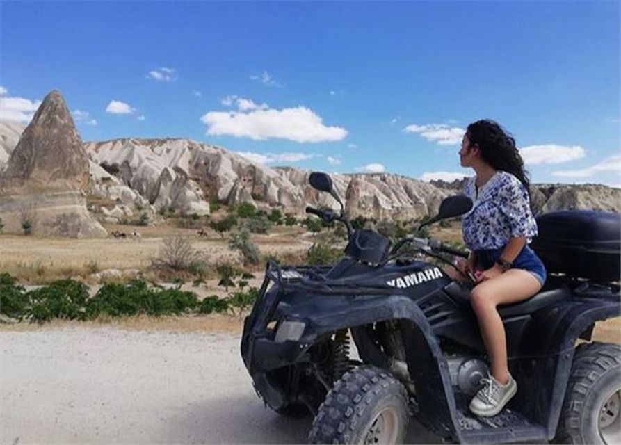 From Göreme: Cappadocia Valleys at Sunset ATV Tour - What riding the ATV is really like