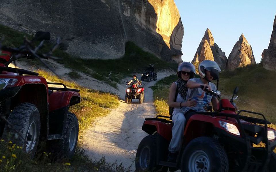 From Göreme: Cappadocia Valleys at Sunset ATV Tour - How to prepare for the dusty sunset ride