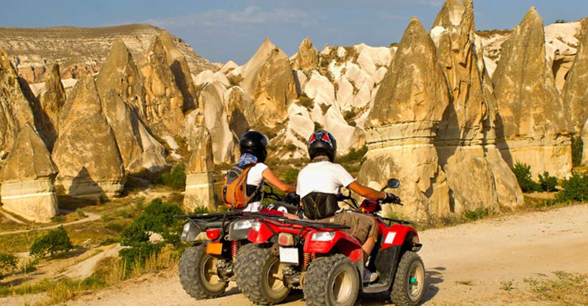 From Göreme: Cappadocia Valleys at Sunset ATV Tour - Leaving Göreme for the evening trails