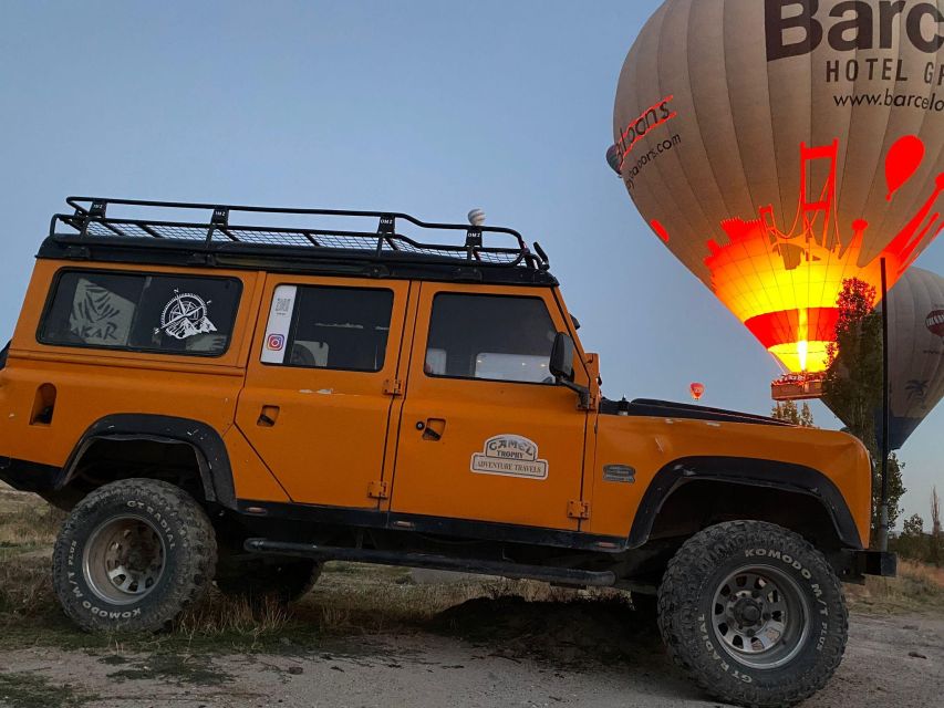 From Göreme/Ürgüp: Cappadocia Jeep Safari Sunrise or Sunset - Key points to know before you book