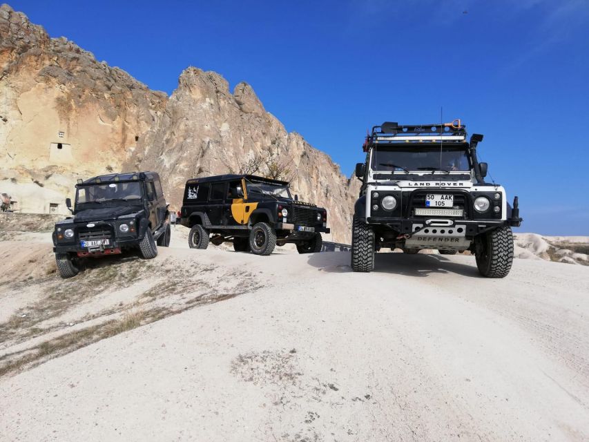 From Göreme/Ürgüp: Cappadocia Jeep Safari Sunrise or Sunset - A Jeep view of Cappadocia’s strange stone country